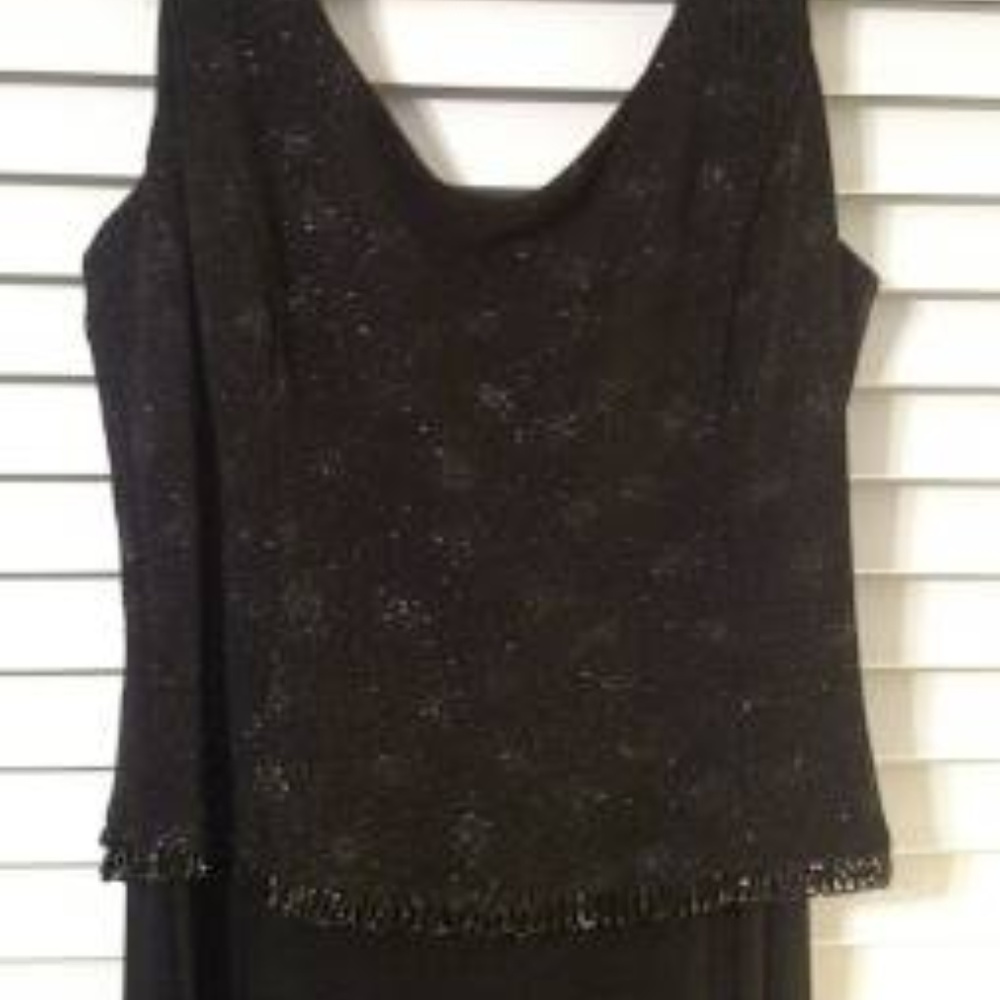 Scott McClintock Black Party Dinner Dress